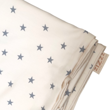 Lucky Star Duvet Cover - 135x200cm - Organic Cotton - with flap